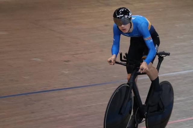 Doble medalla per a Fran Gramage en el Campionat d'Espanya de Pista