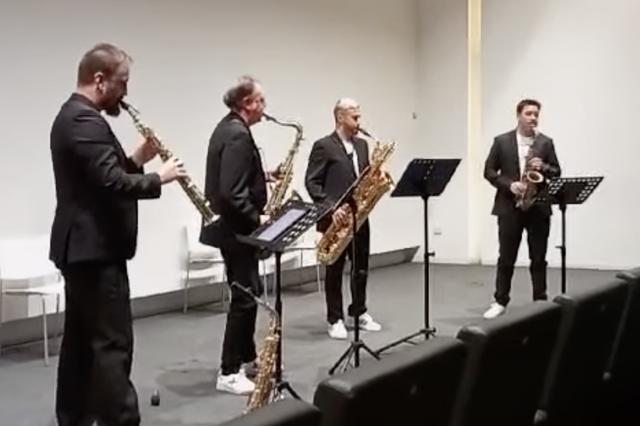 "3+1 Saxophone Quartet" presenta su nuevo disco en Ontinyent
