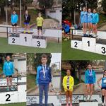 Cinc pòdiums per al CAVA Ontinyent en el provincial individual sub14