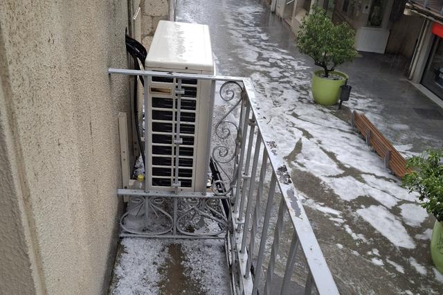 Forta pedregada a Ontinyent