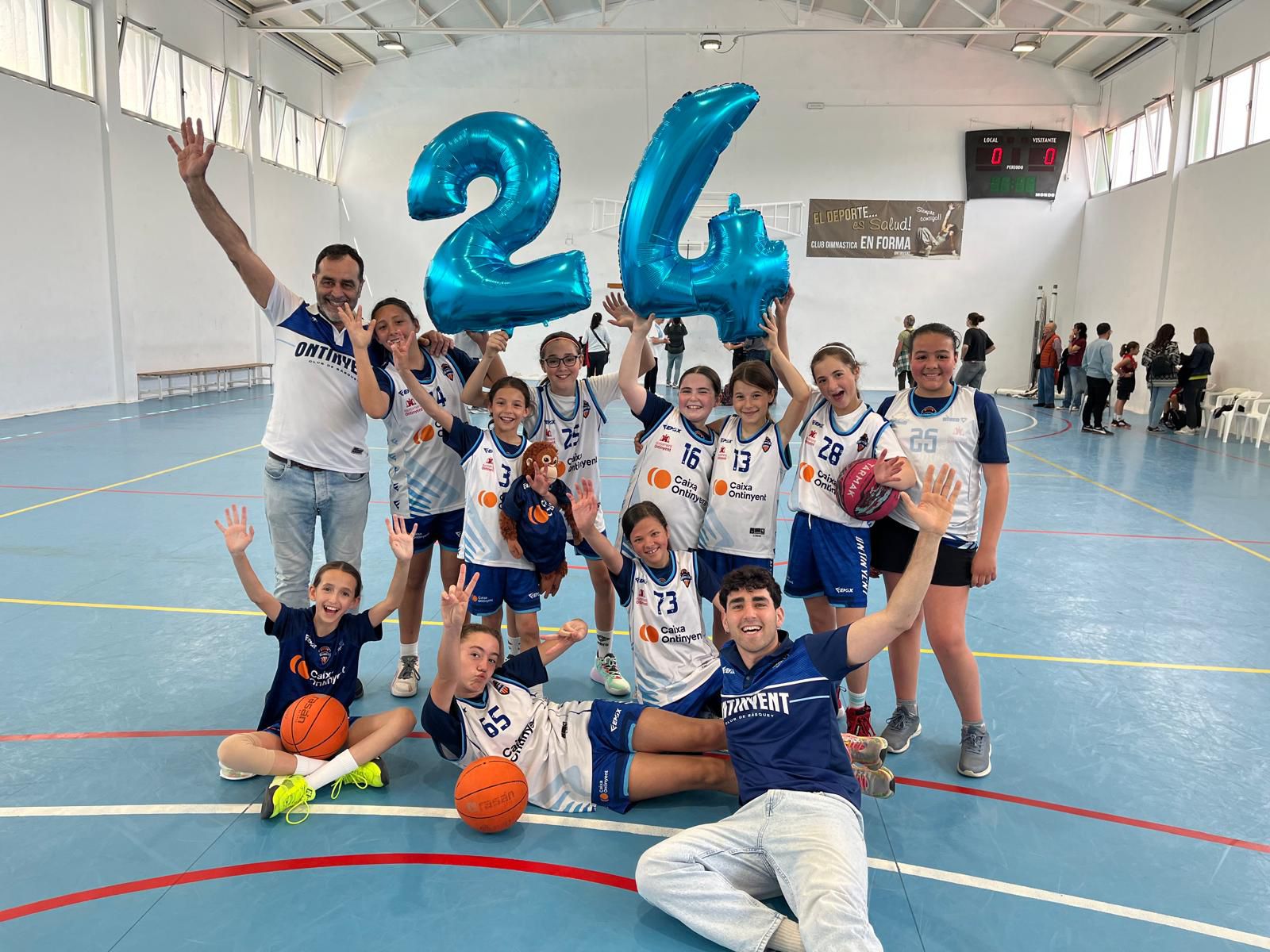 Alevín femenino de l'Ontinyent CB