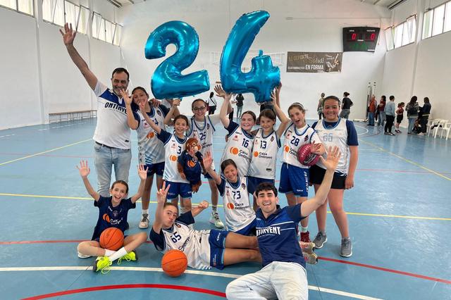 Els equips de l’Ontinyent Club de Bàsquet comencen els play-offs
