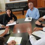 La nueva junta de la Purísima se reúne con el alcalde