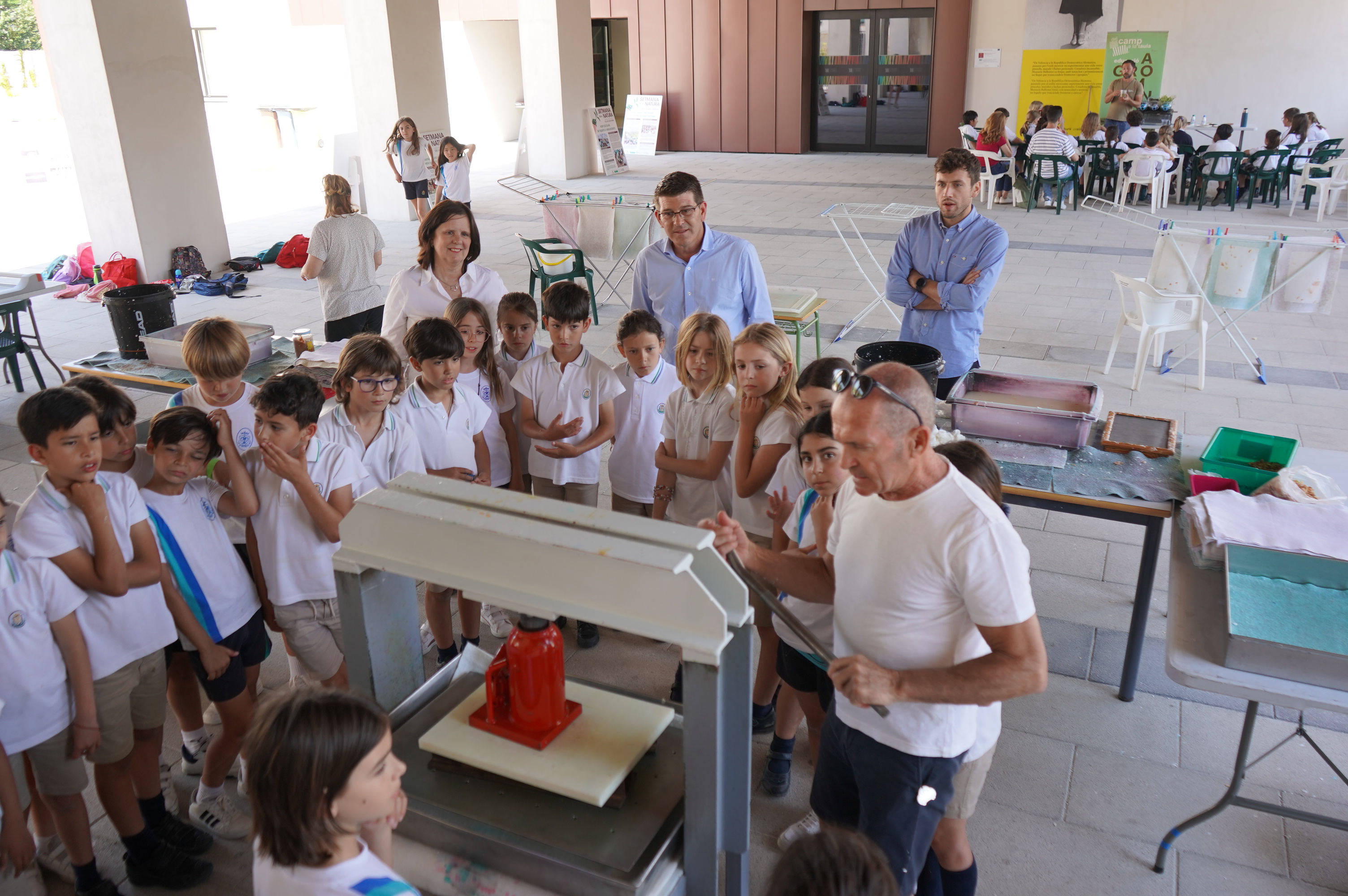 Taller ambiental en el Museo Textil de la CV