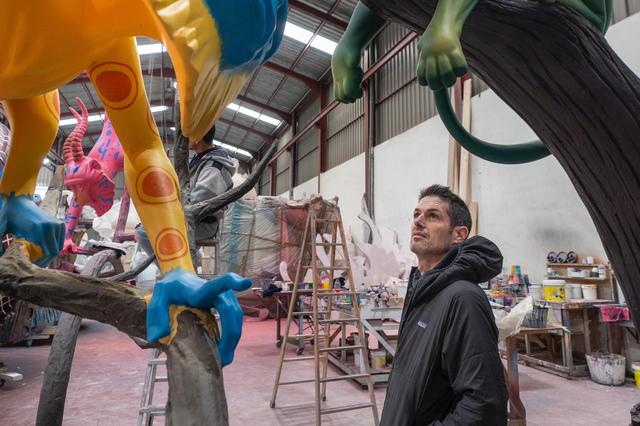 Dulk volverá a diseñar la falla Maestro Gozalbo-Conde Altea