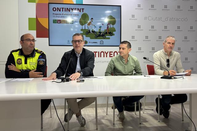 Ontinyent forma en educación vial a 2.100 estudiantes de Primaria