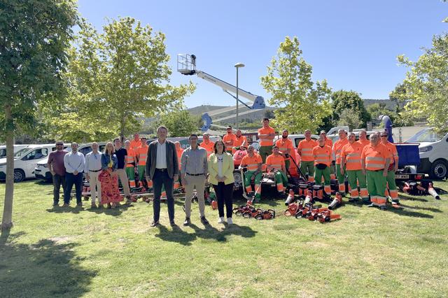 Ontinyent estrena nueva empresa encargada de los parques y jardines