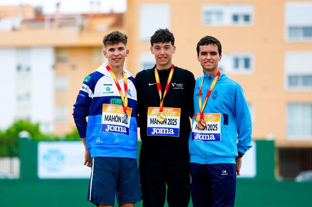Quique Marín, tercero en el Campeonato de España sub 18