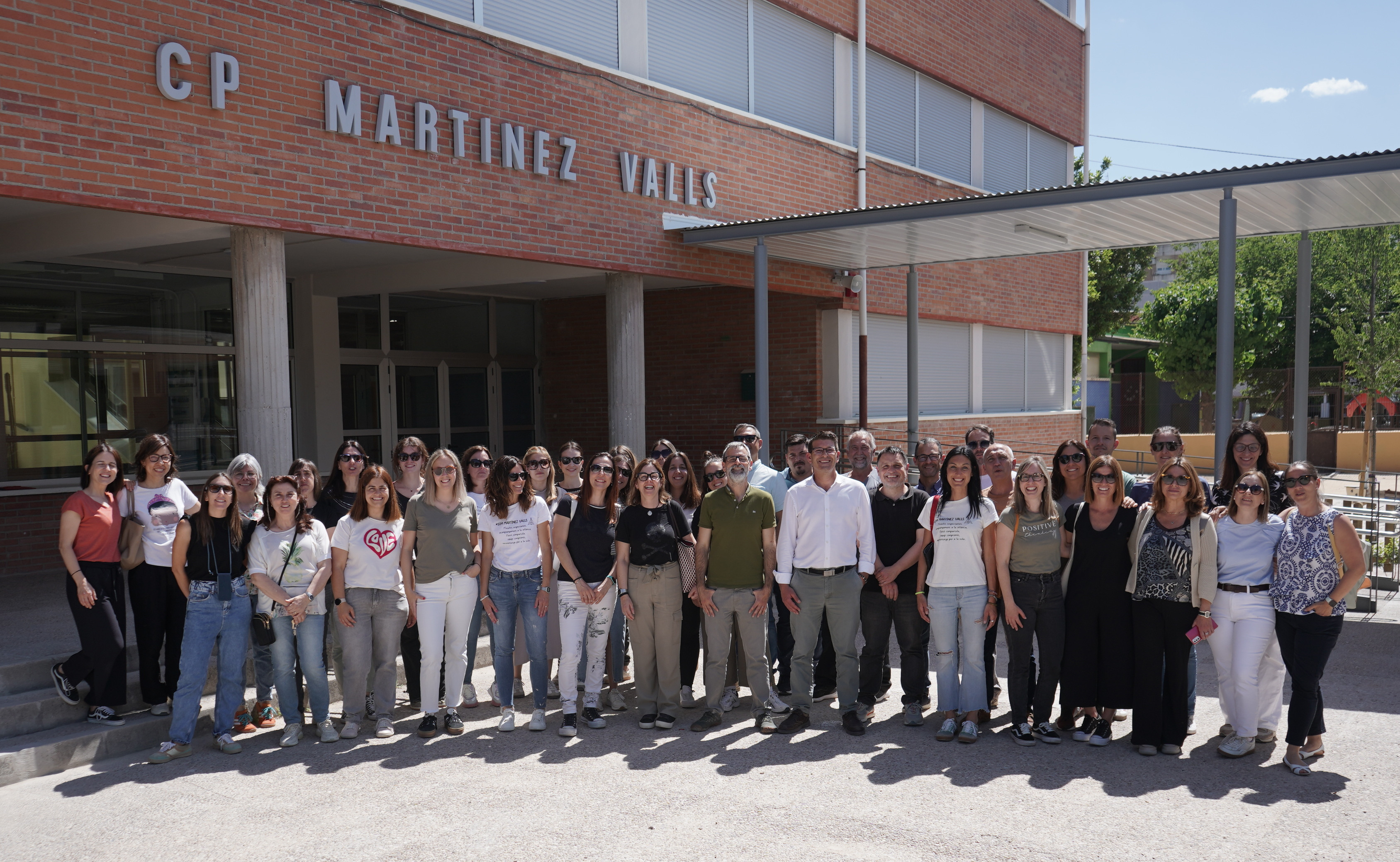 Visita al CEIP Martínez Valls d'Ontinyent