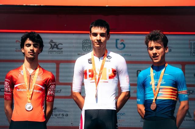Iker Soriano, bronze en la cronoescalada del Campionat d'Espanya