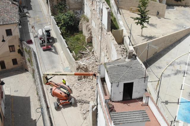 Ontinyent inicia la recuperació de la Muralla Sur