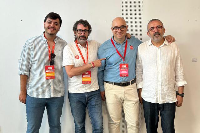 Fede Vidal, reelegido secretario general del PSOE de la Vall d'Albaida