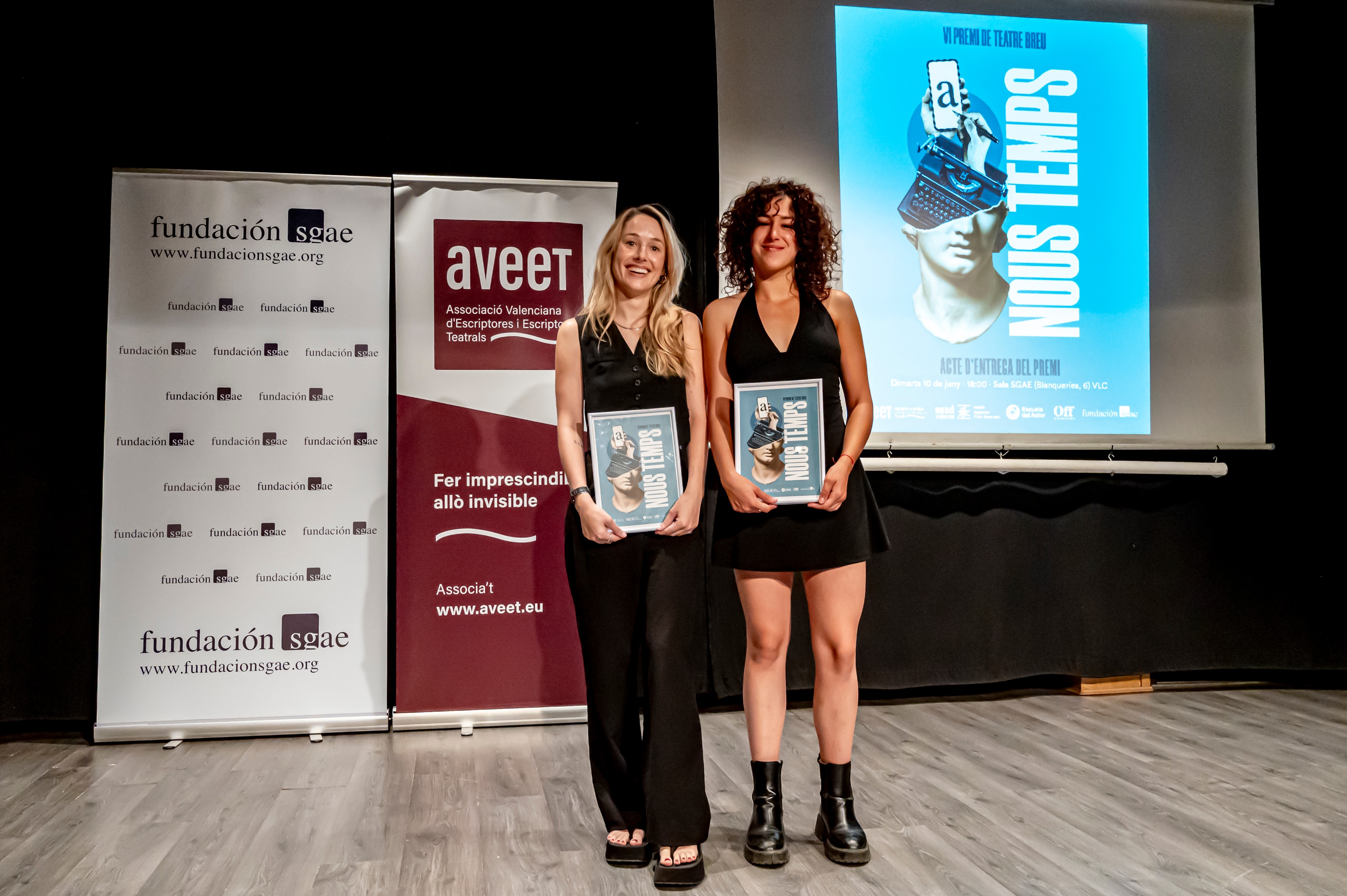 Beatriu Casanova i M. Guzmán. Foto: Tato Baeza/SGAE