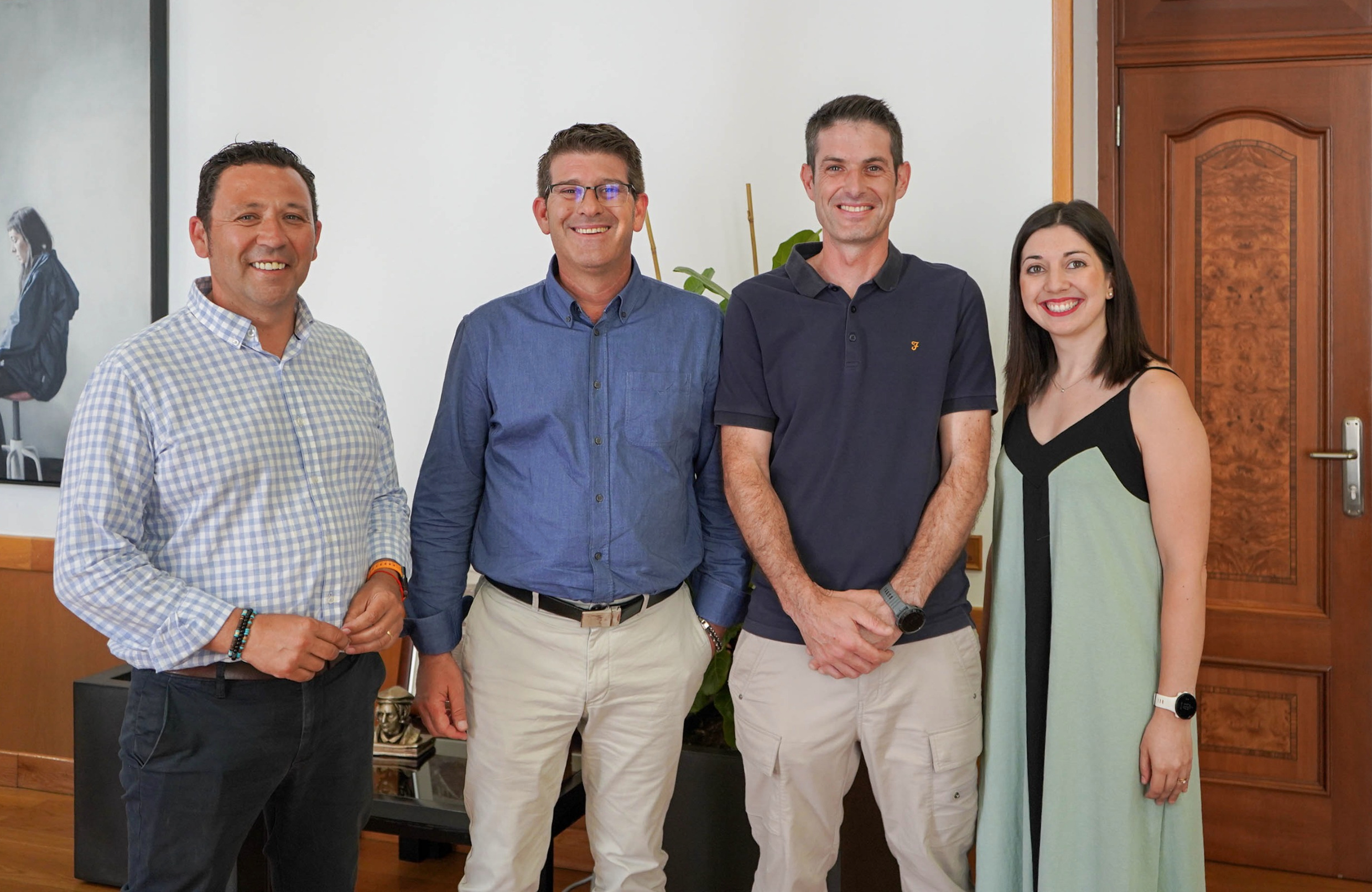 Ricardo Calabuig, Jorge Rodríguez, Dulk i Àngels Muñoz