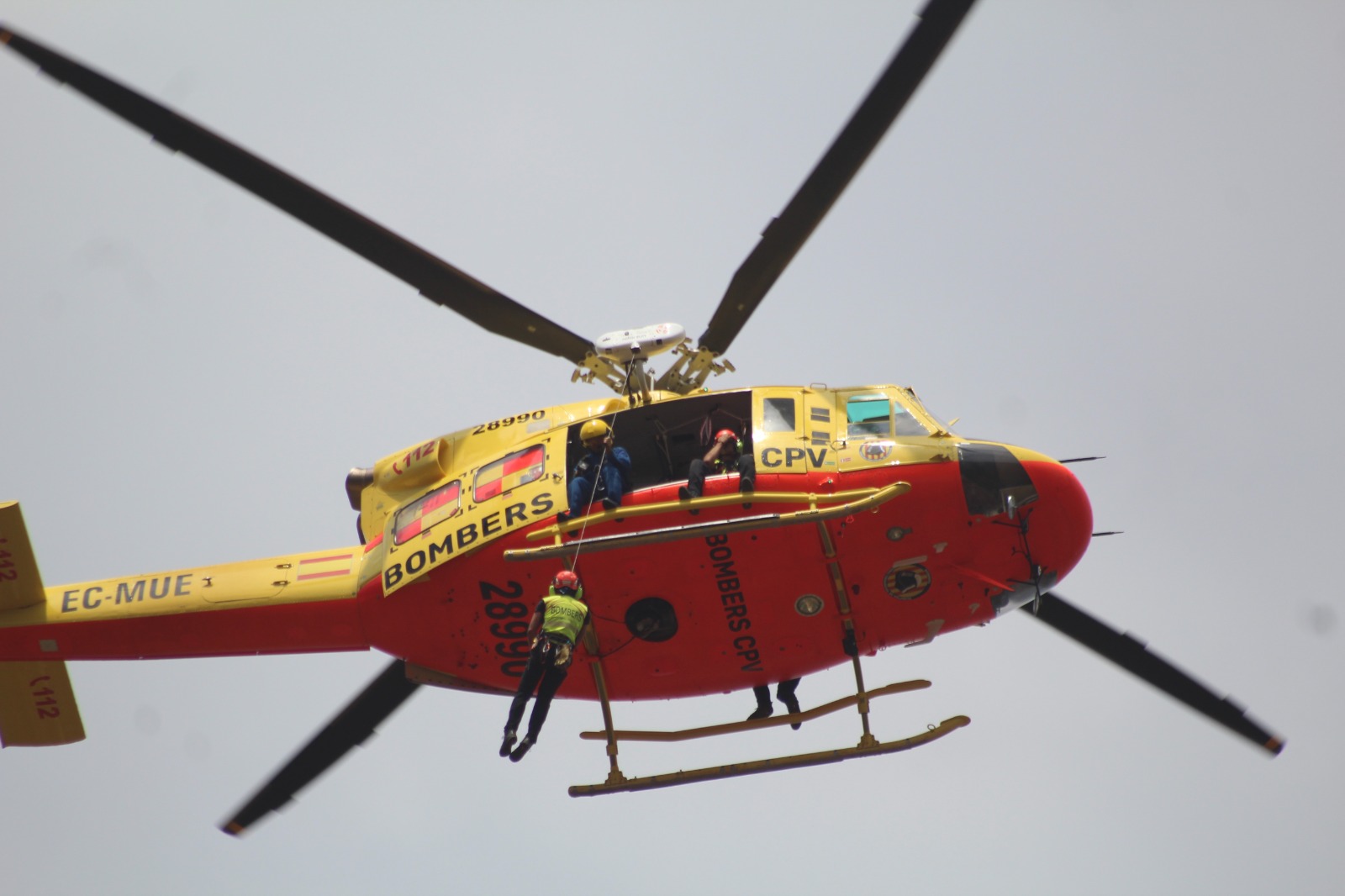 Helicóptero de Bomberos Valencia
