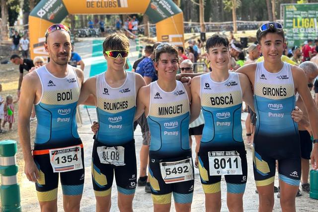 Jaume Gironés brilla en el Triatló del Alto Palancia