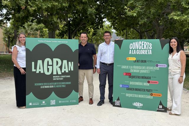 Ontinyent programa seis espectáculos en la Glorieta