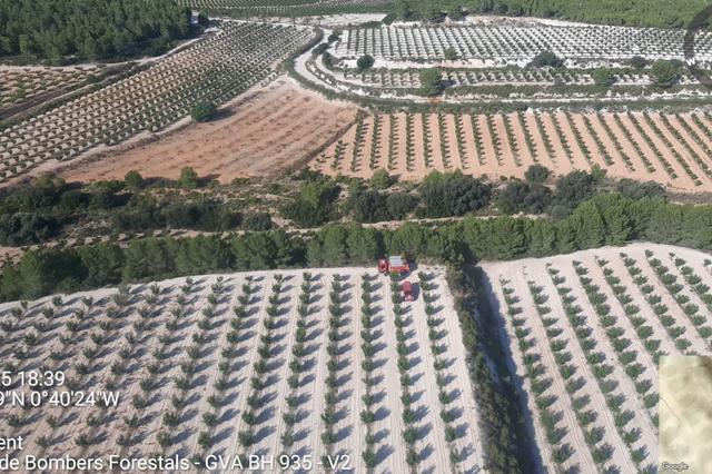 Controlado el incendio de Ontinyent