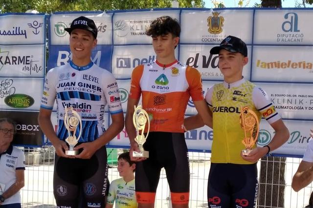 Podios para el Club Ciclista Ontinyent en Cocentaina