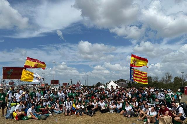 Jóvenes de Sant Josep viven una experiencia inolvidable en el Jubileo de Roma con el Papa