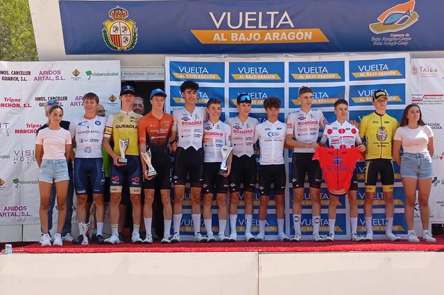 Fran Gramage destaca amb un tercer lloc en la Volta Ciclista al Baix Aragó