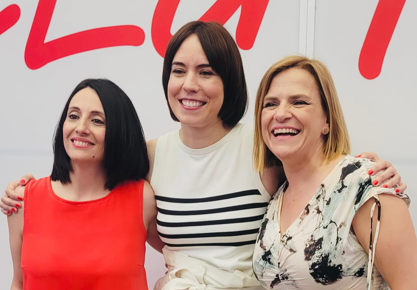 Rebeca Torró, Diana Morant i Pilar Bernabé