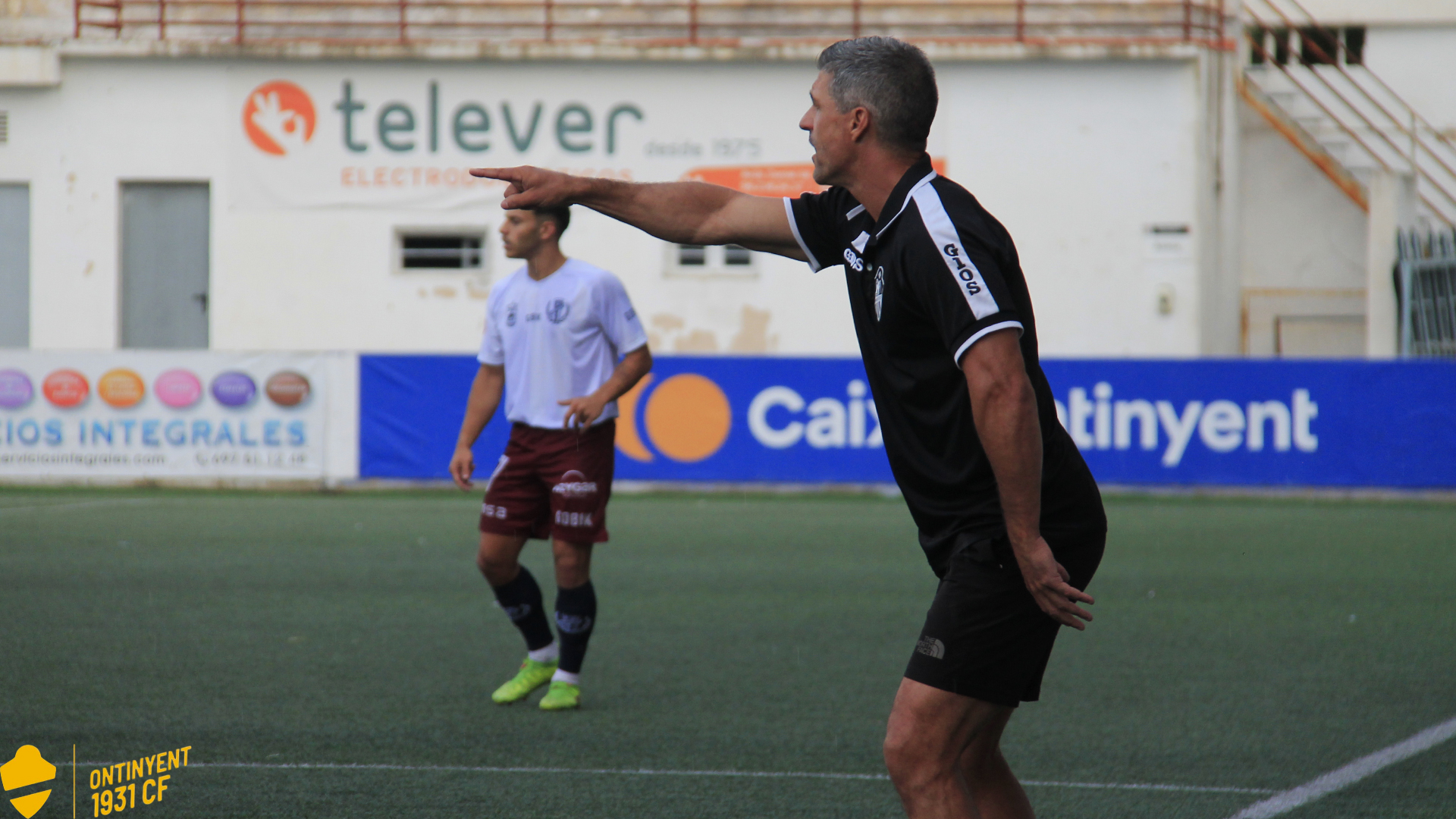 Roberto Bas, entrenador de l'Ontinyent