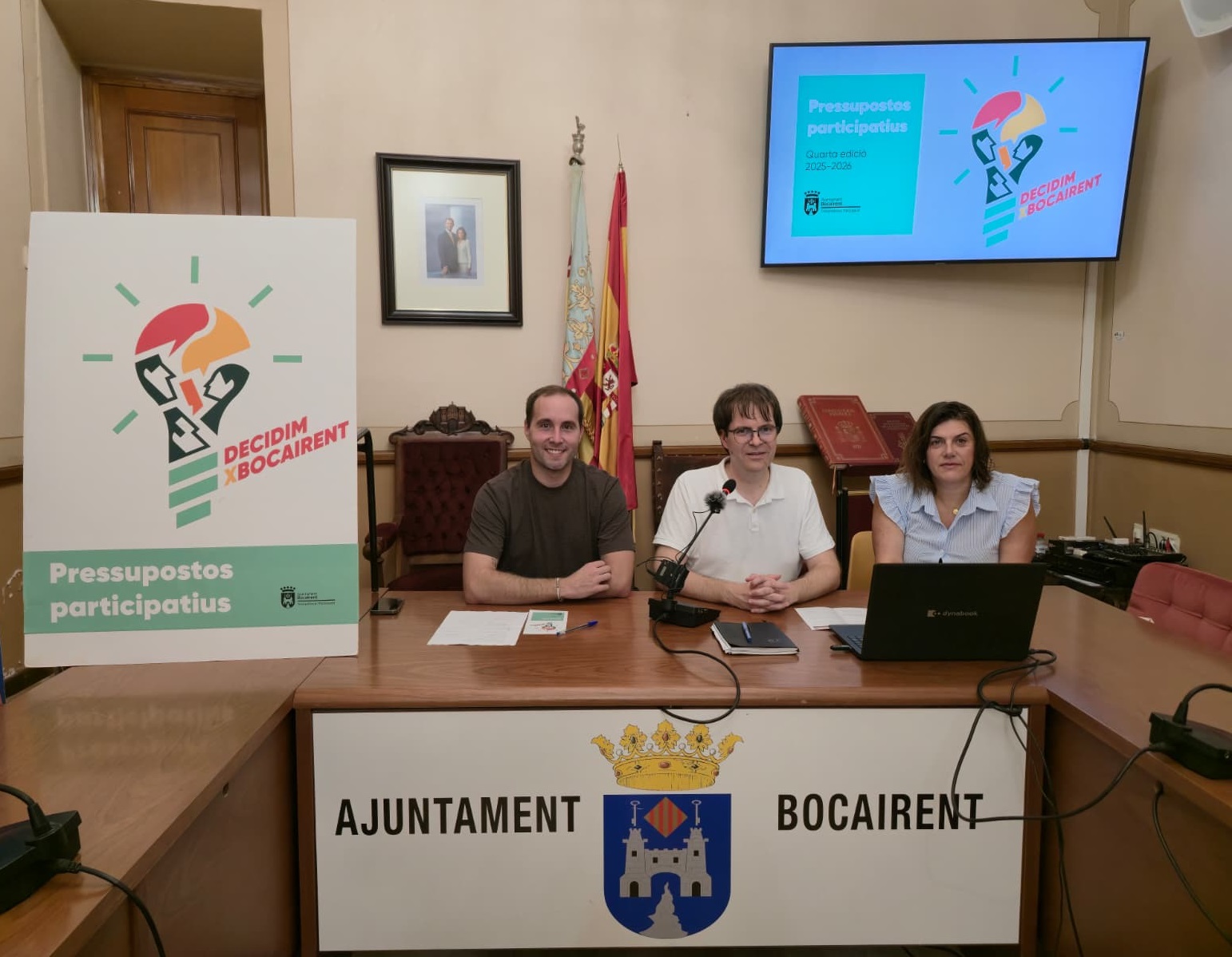 Sergio Gandia, Xavi Molina y Mª Mar Sanchis