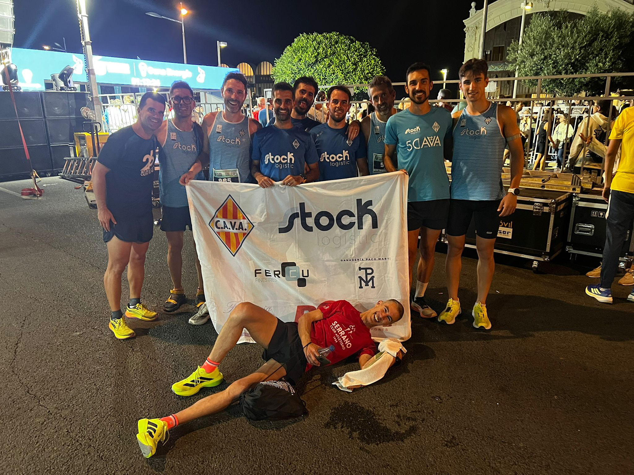 Atletes del CAVAOntinyent en València