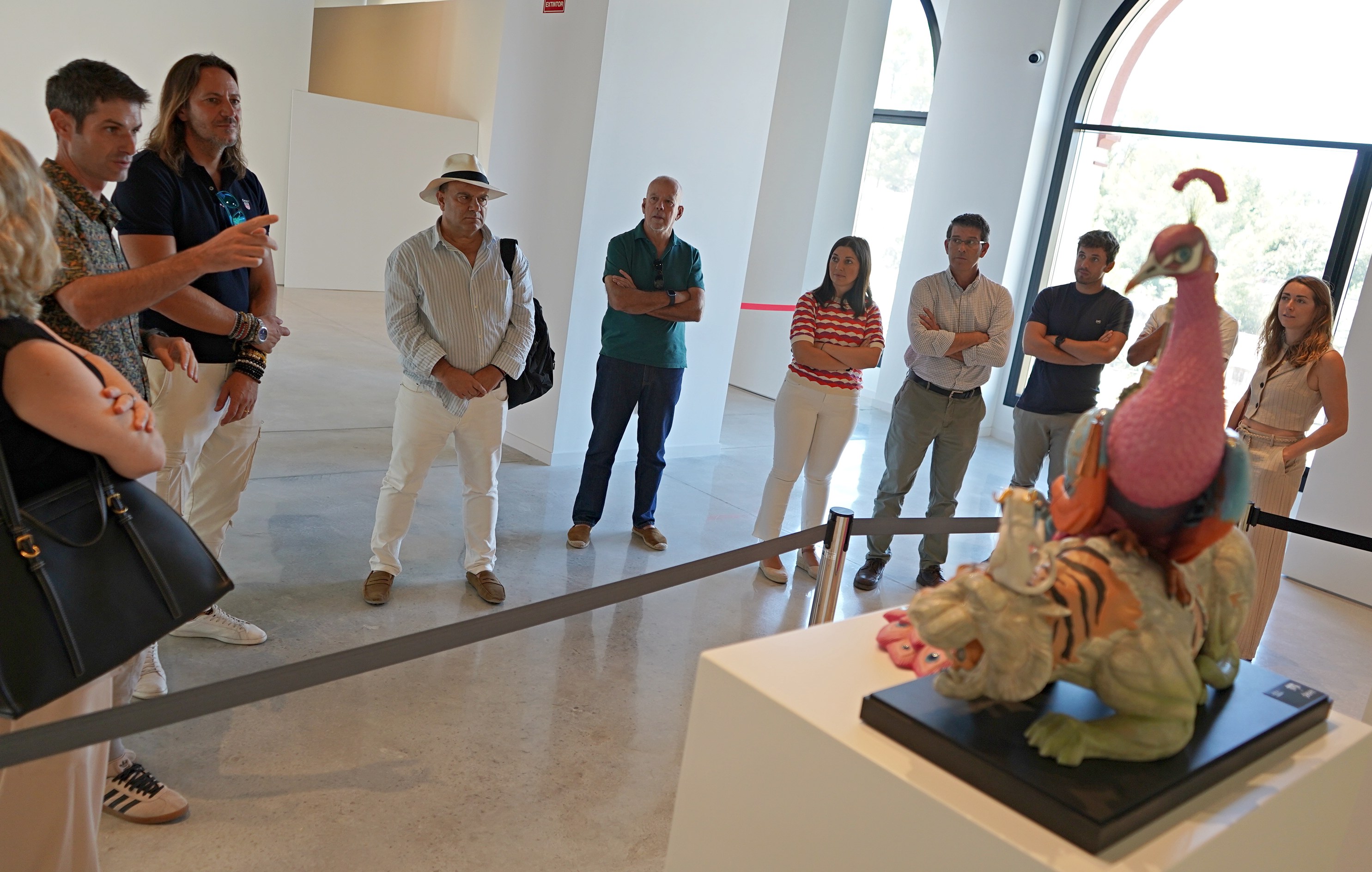 Visita a la exposición
