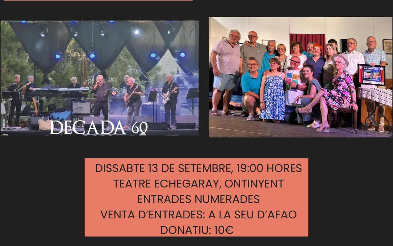 Festival benéfico AFAO