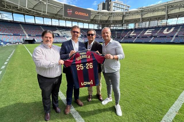 La empresa ontinyentina Guerola, nuevo patrocinador del Levante UD