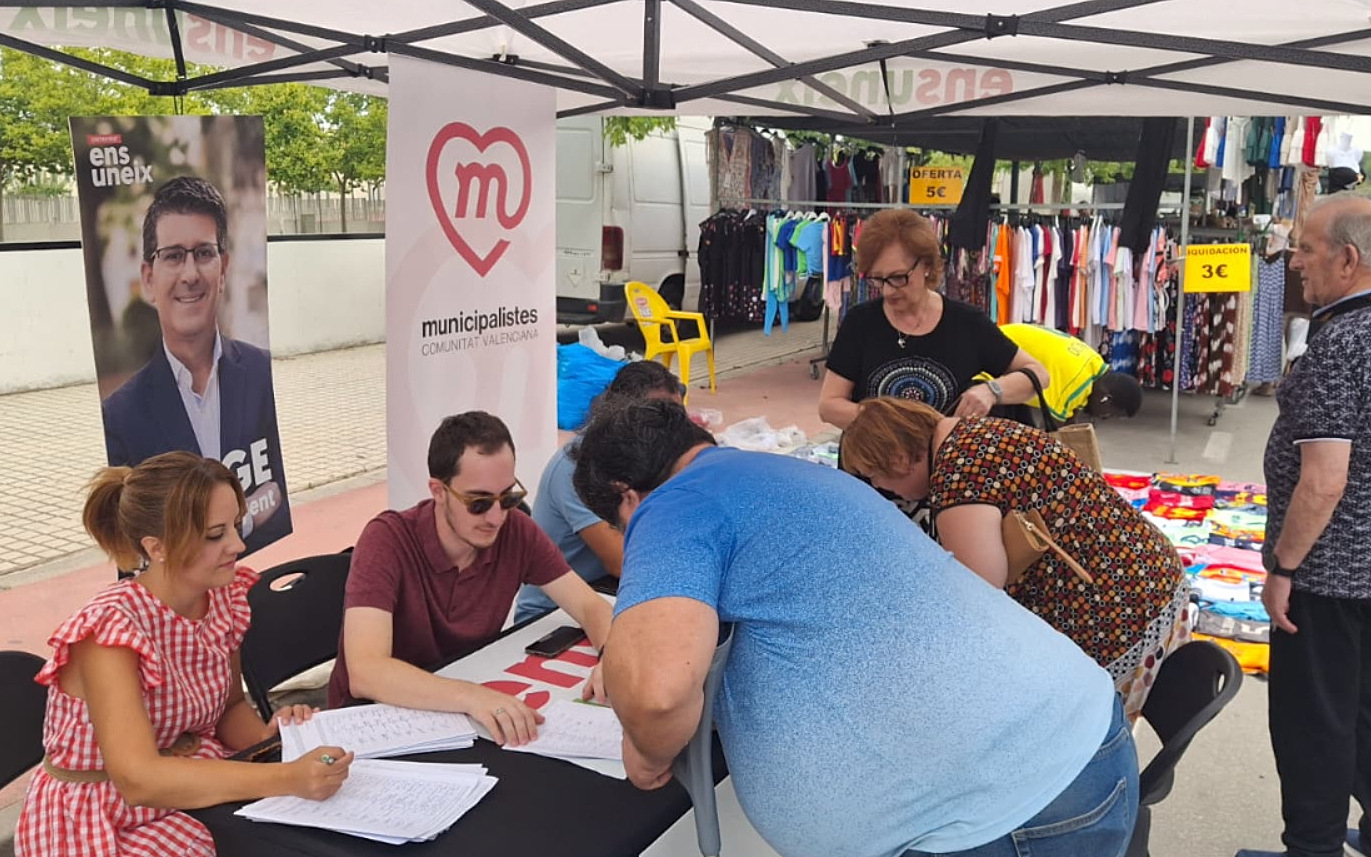 Recollida de firmes a Ontinyent