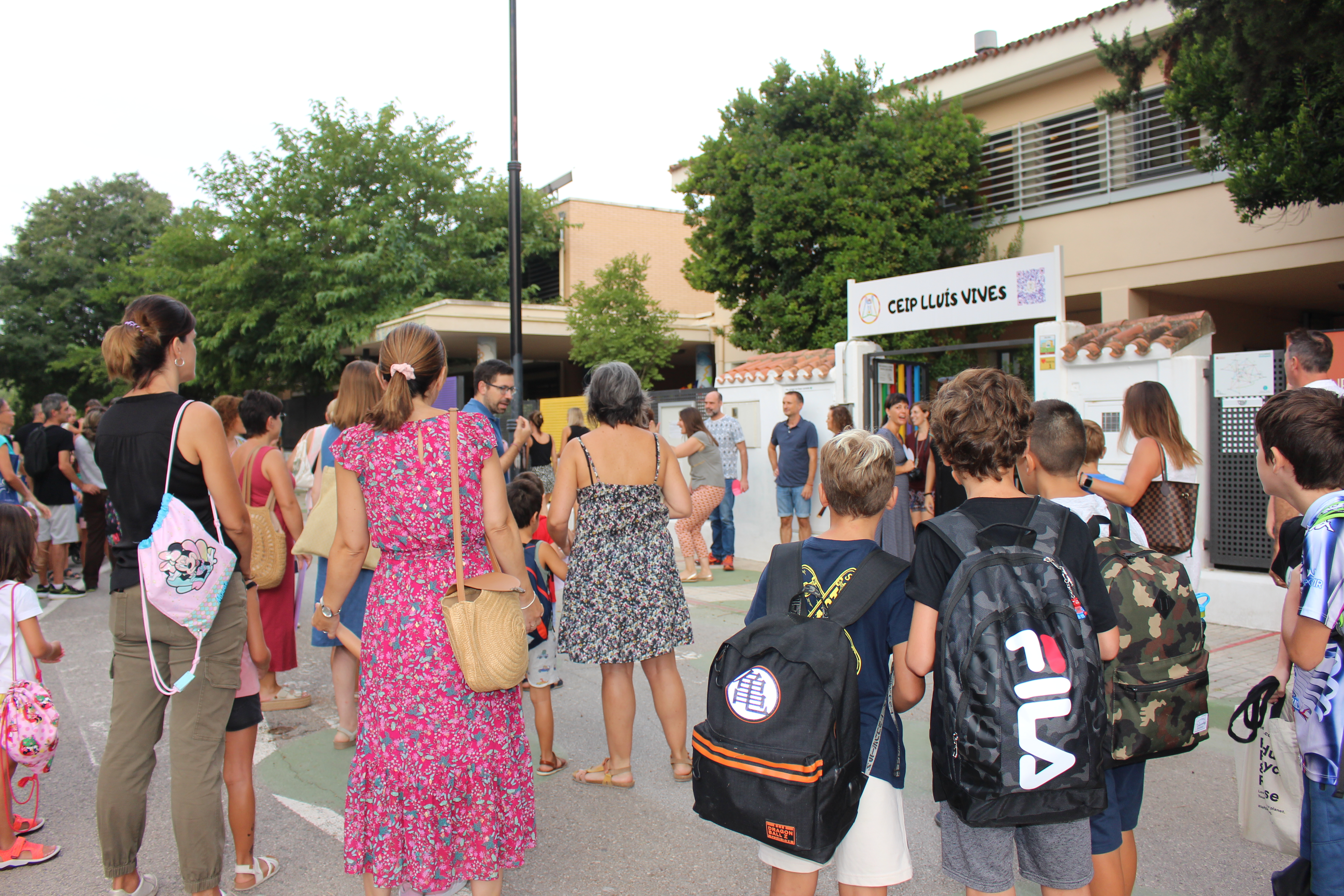 Inicio de curso en Ontinyent. Archivo