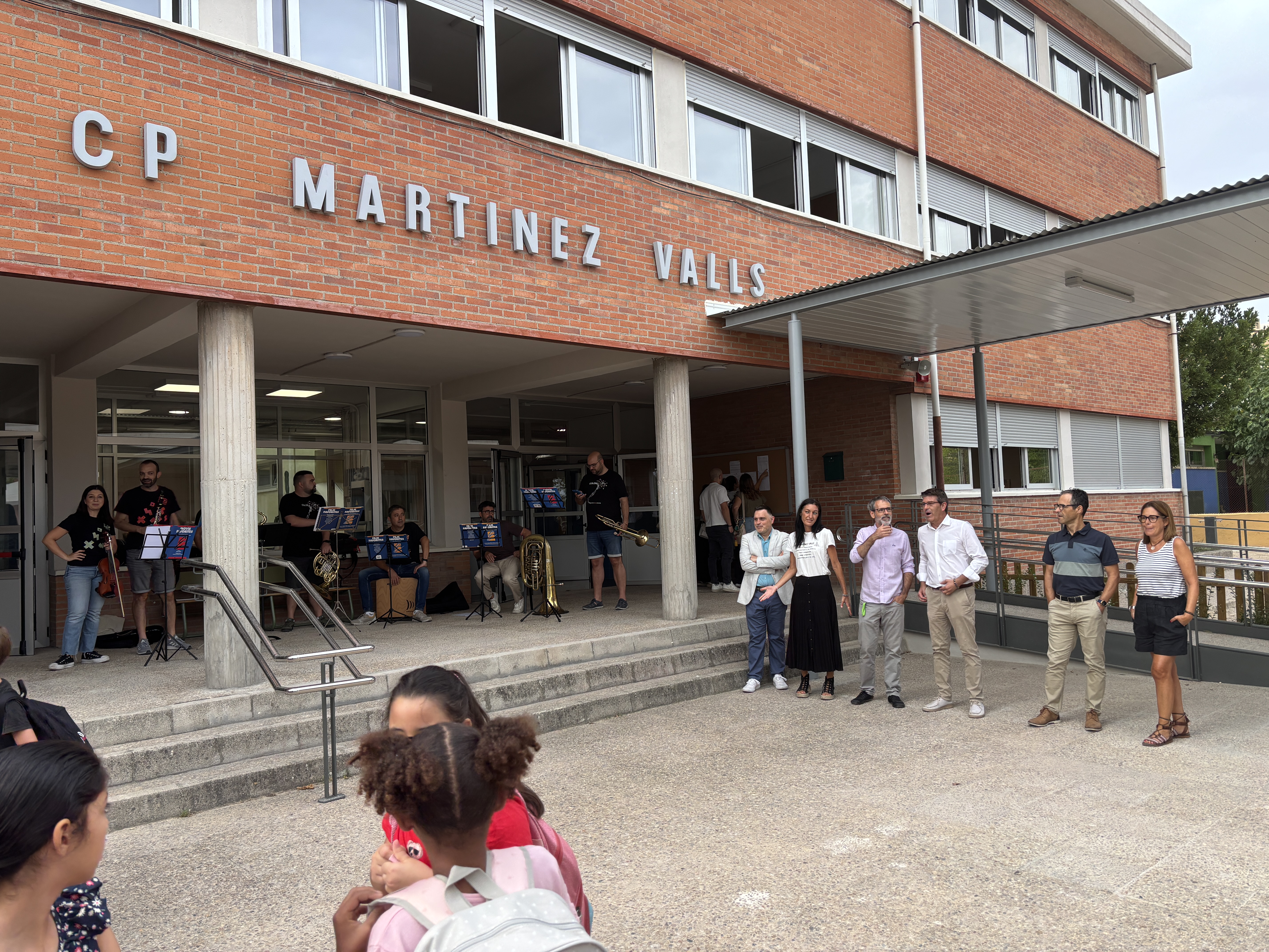 Inicio de curso en el CEIP Martínez Valls