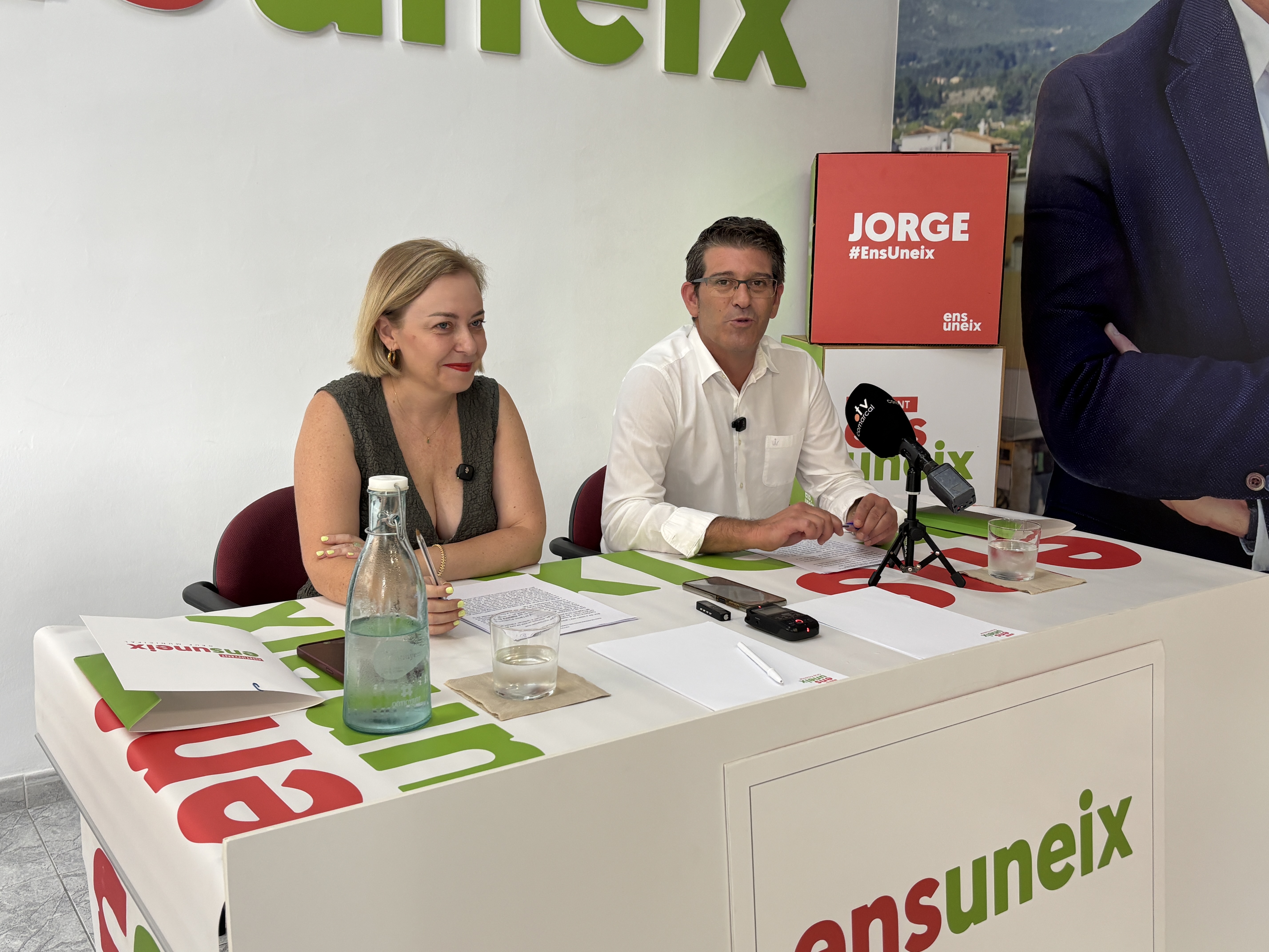 Natalia Enguix y Jorge Rodríguez