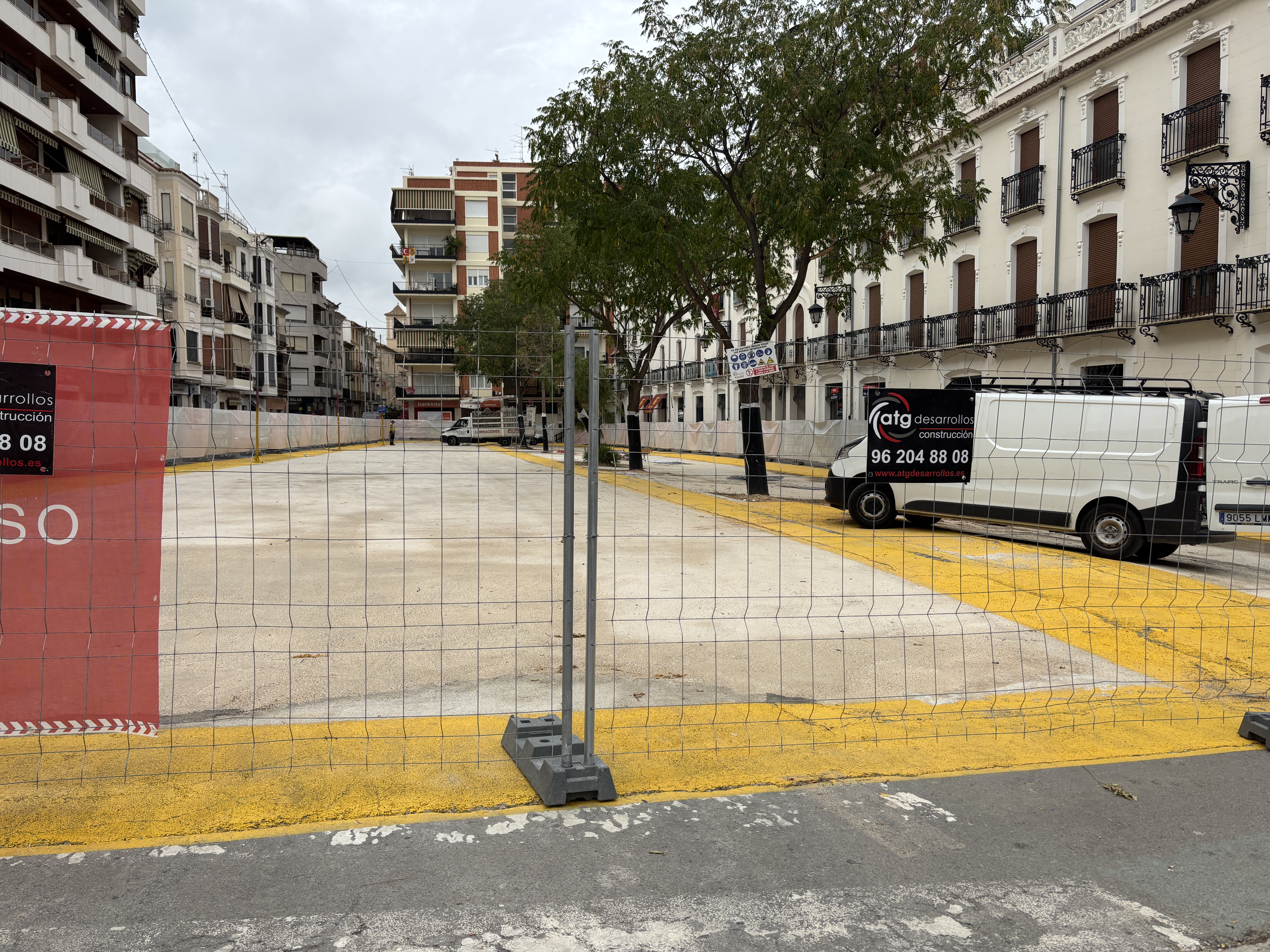Plaza de la Concepción, hoy martes