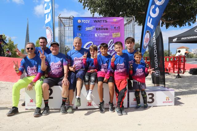 La Escuela BMX Ontinyent se consolida en la Copa Federació Pumptrack