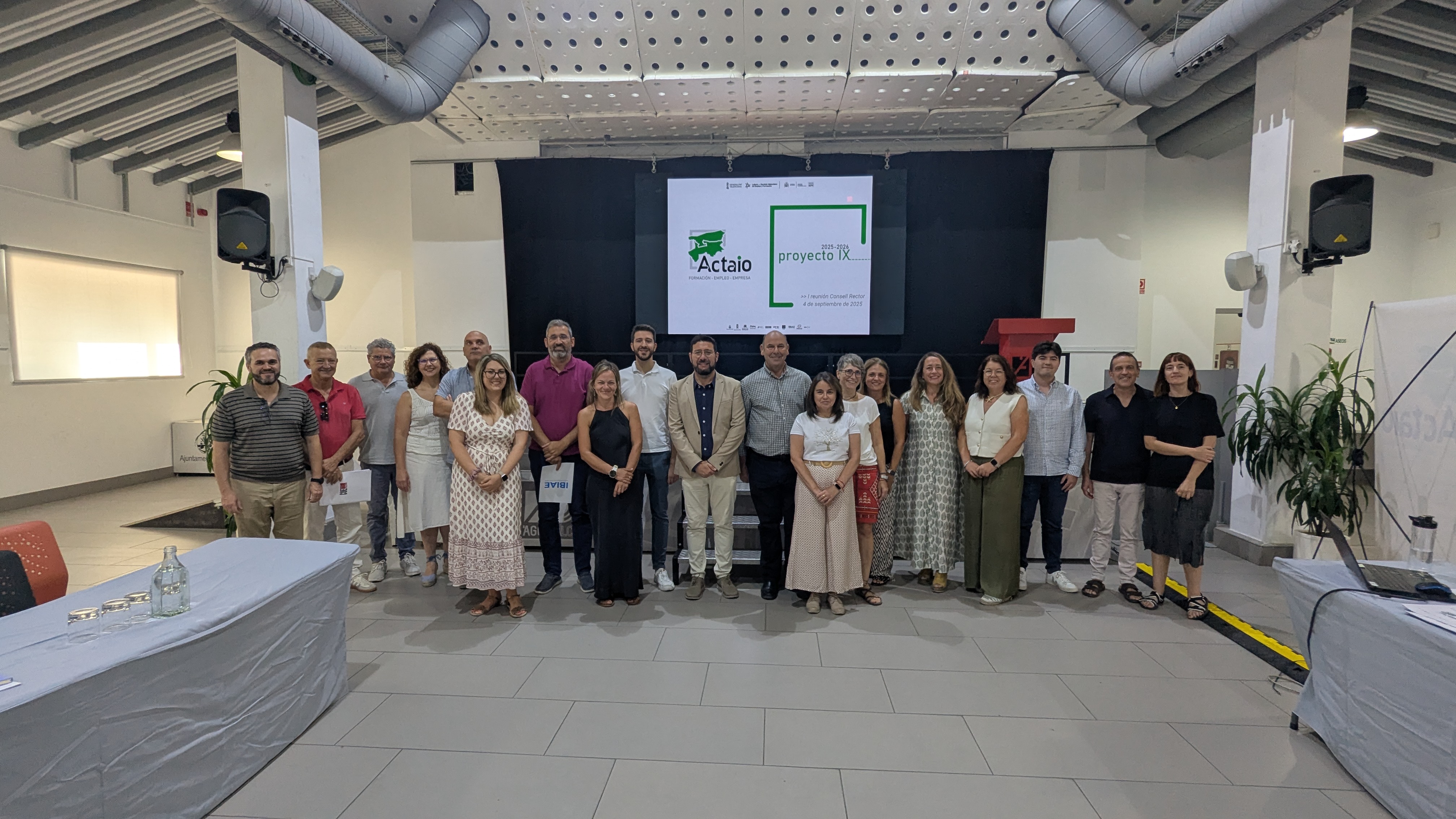 Reunión del consejo rector de Actaio
