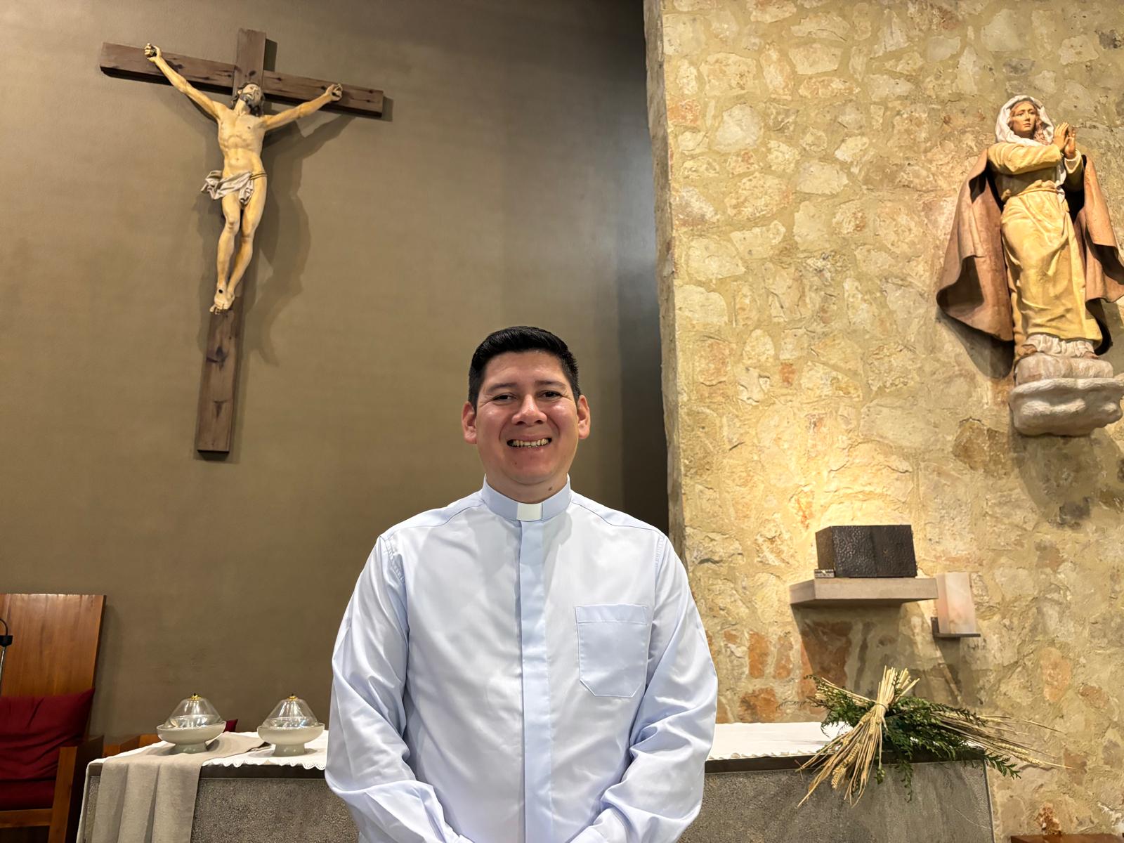 D. Carlos Blandón, nuevo administrador de la parroquia de San Rafael