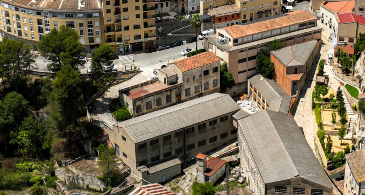 Zona donde se construirá el aparcamiento