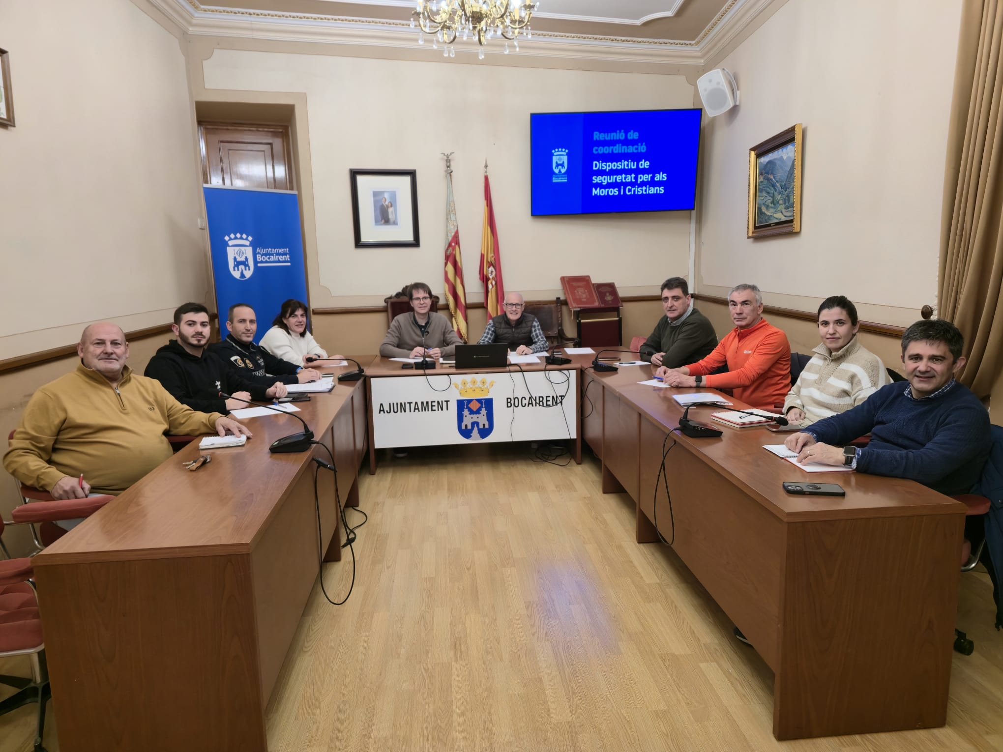 Reunión de seguridad