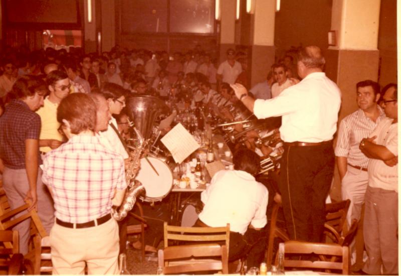 El mestre Ferrero, en l'Esmorzar de la Llàgrima