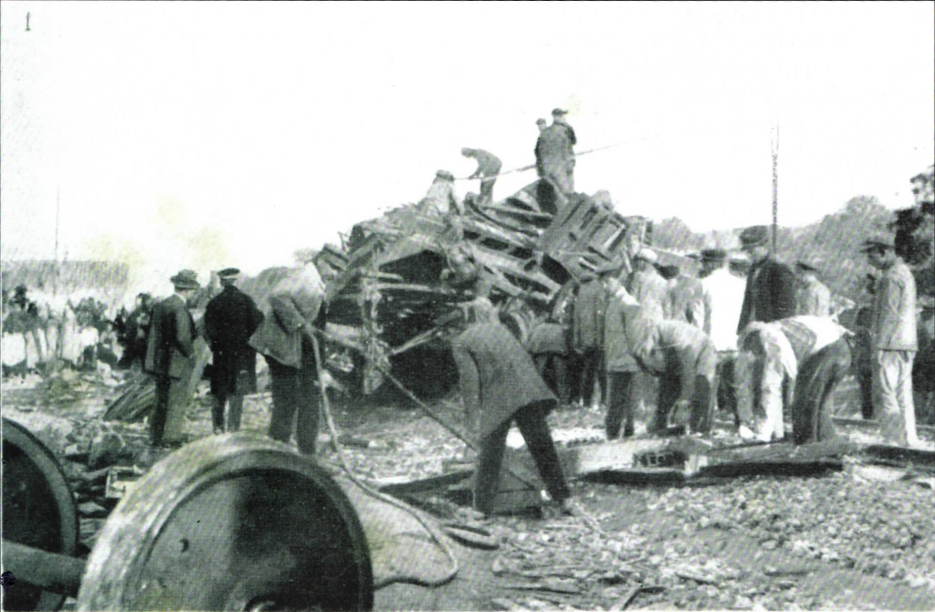 Accident del tren en 1922 a Ontinyent