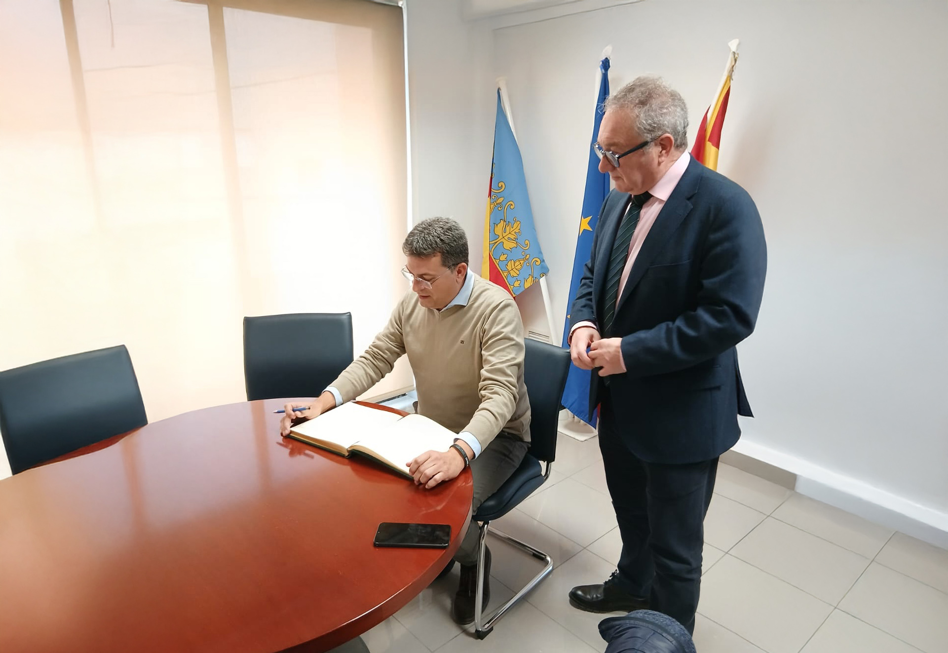 Juan Ramón Adsuara e Ismael Sanvíctor