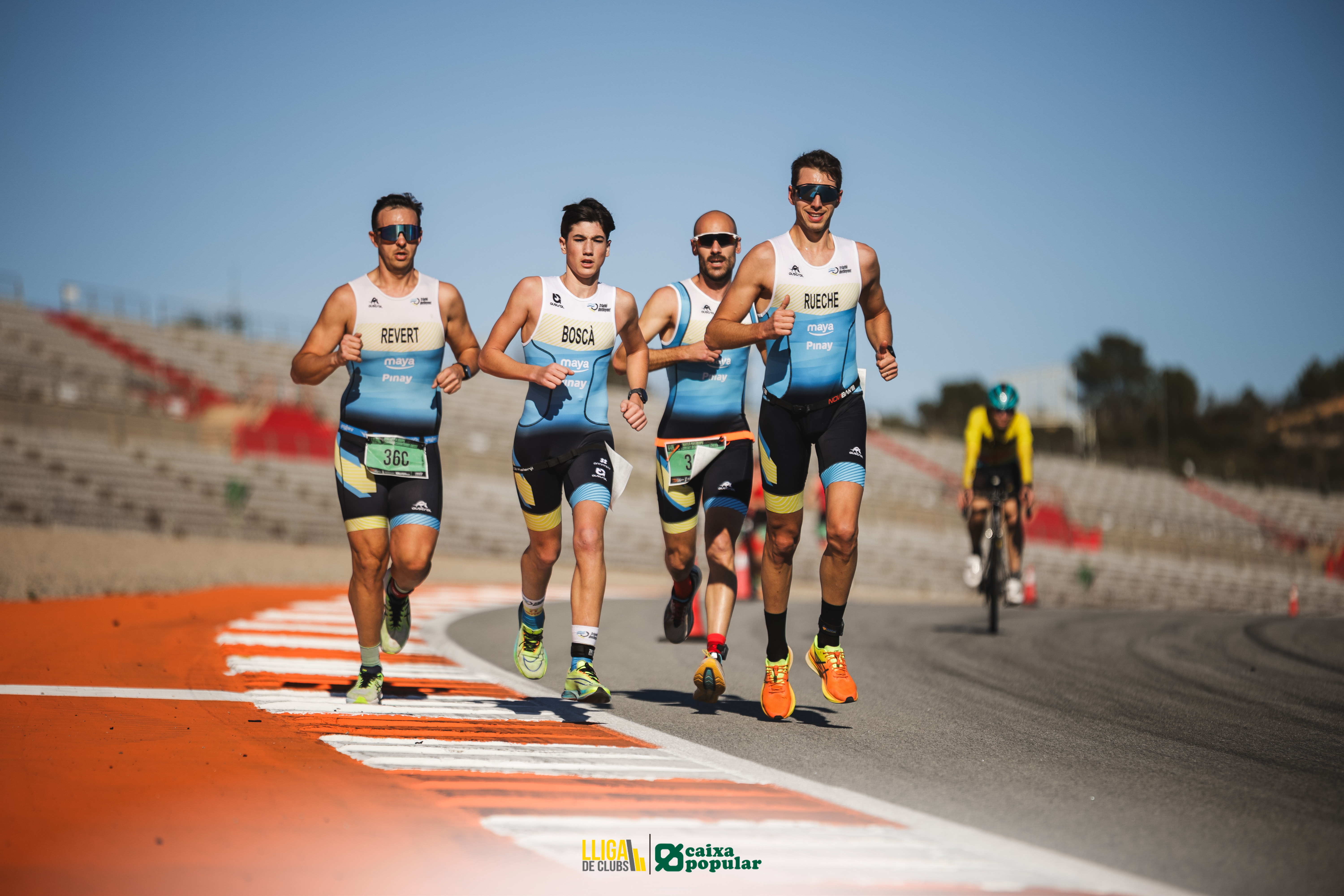 Equipo masculino del Club Triatló Ontinyent