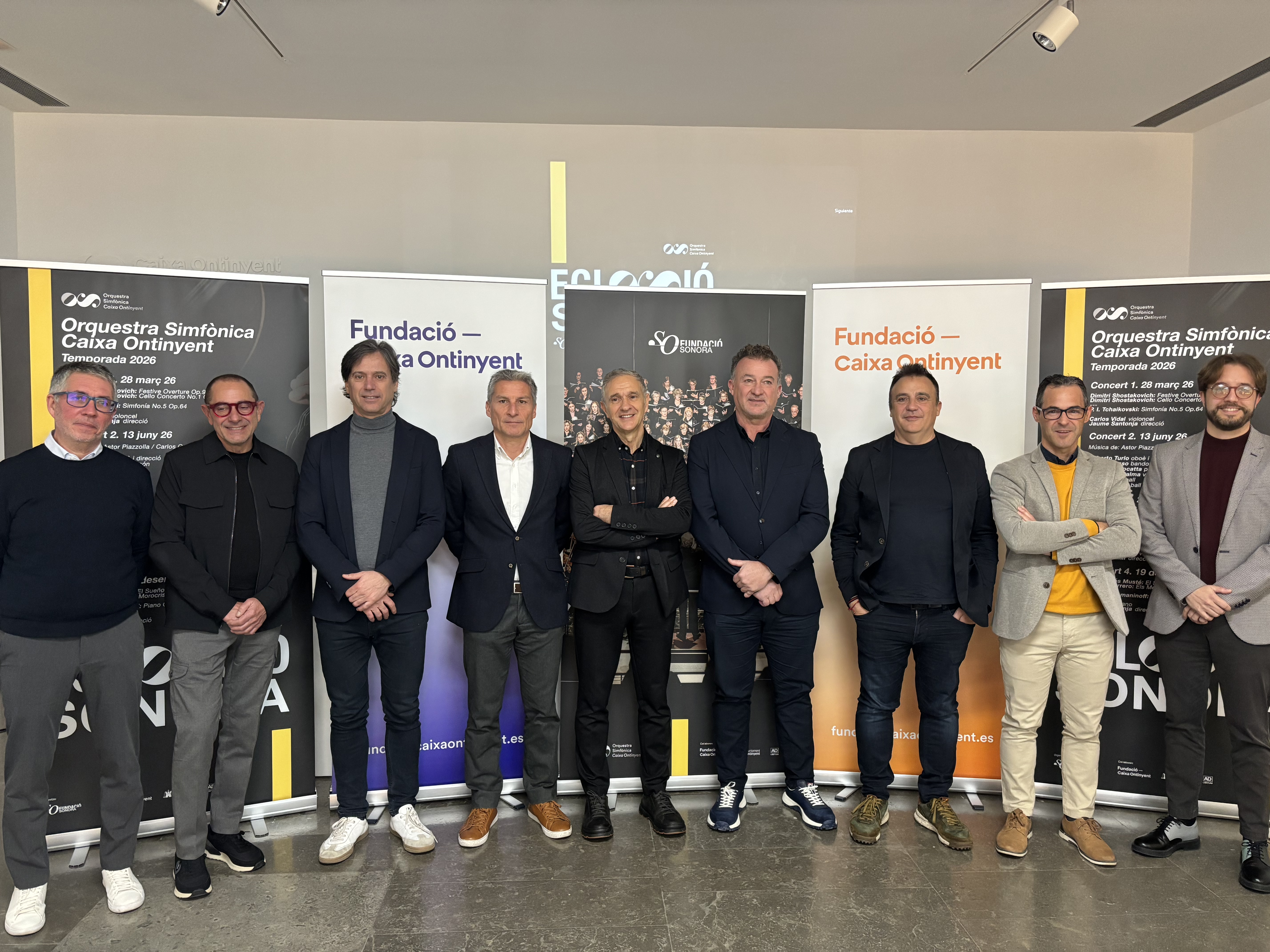 Presentación del programa de 2026 de la Orquesta Sinfónica Caixa Ontinyent 