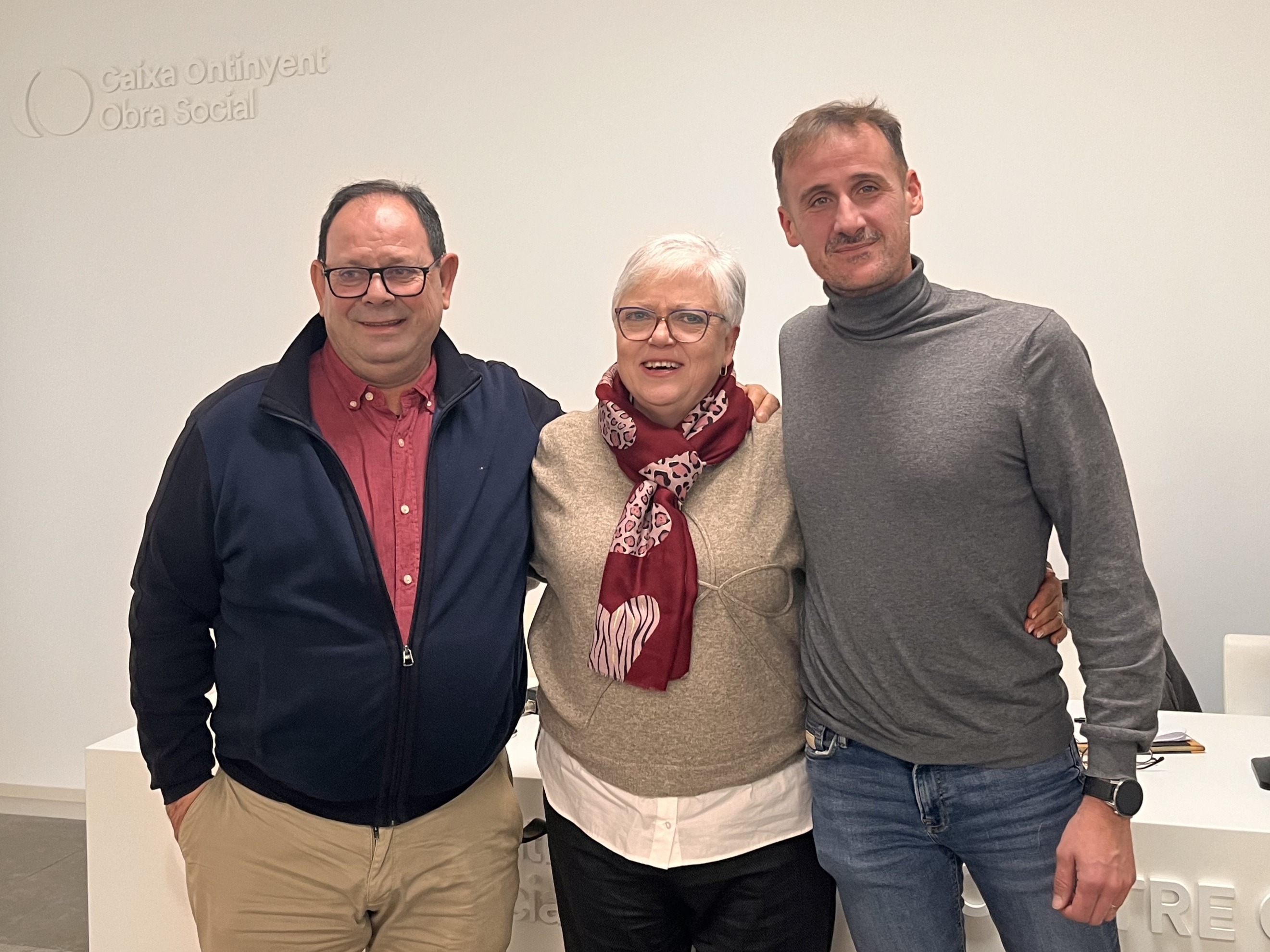 J. Mª Micó, Tere Seguí i Francisco Camacho