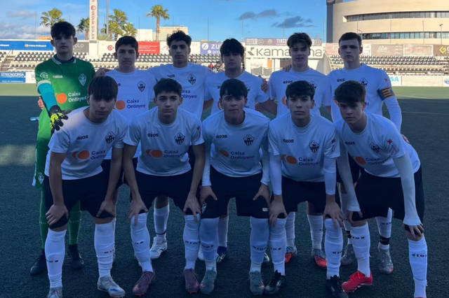 El juvenil de l'Ontinyent 1931 CF suma una nova victòria en El Clariano