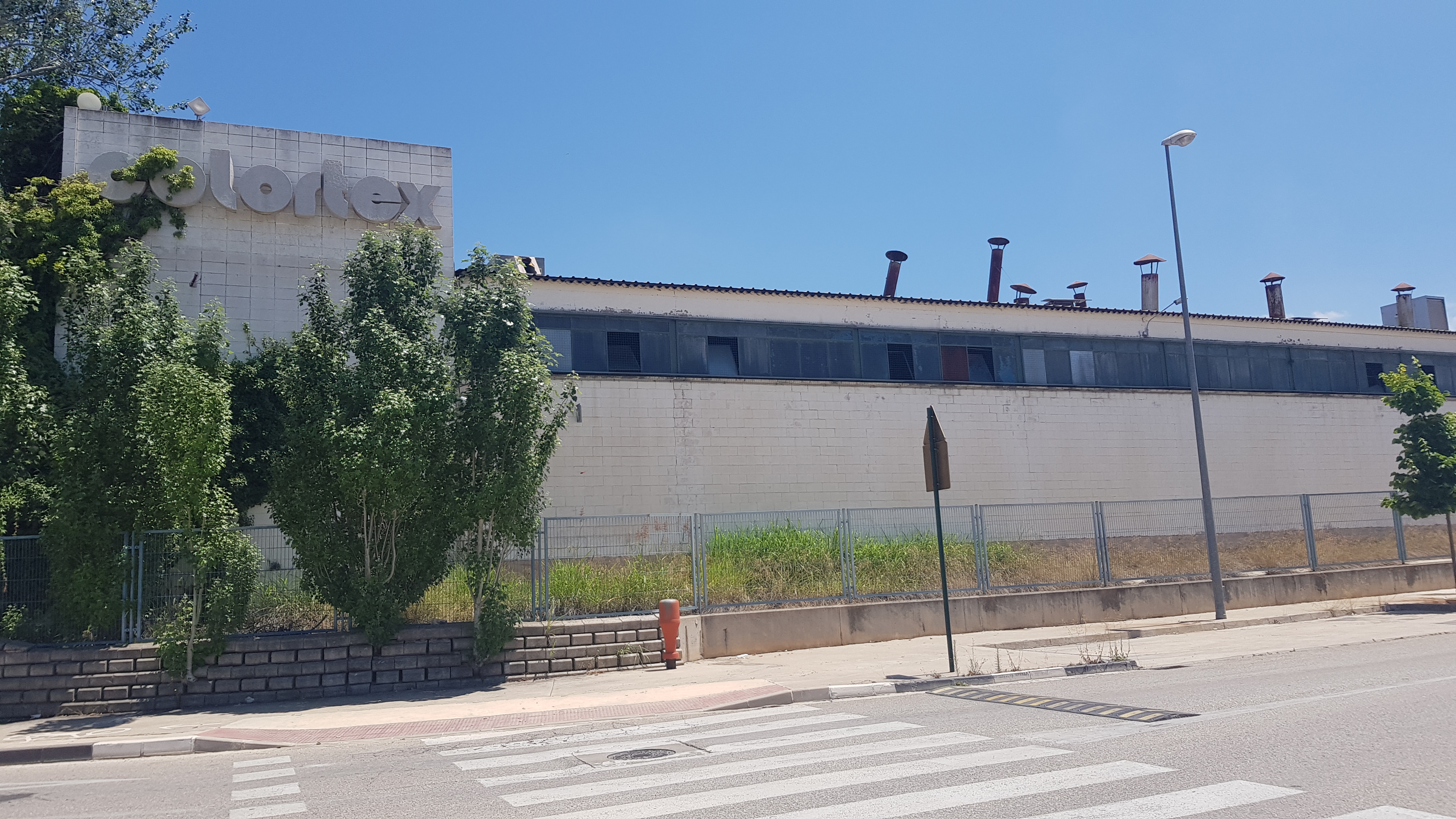 Instalaciones de la antigua Colortex